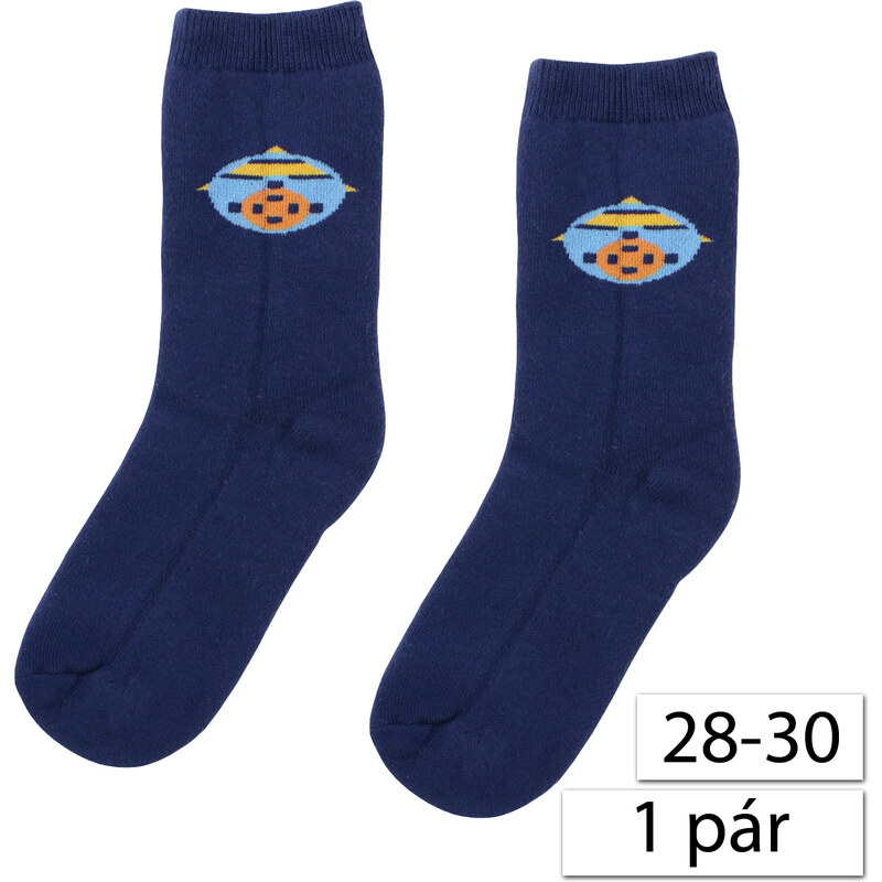REWON 103 400 Dětské froté ponožky 28-30, modré