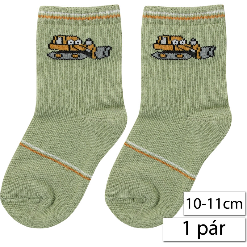 WOLA 36 Kojenecké ponožky, 10-11cm, zelené