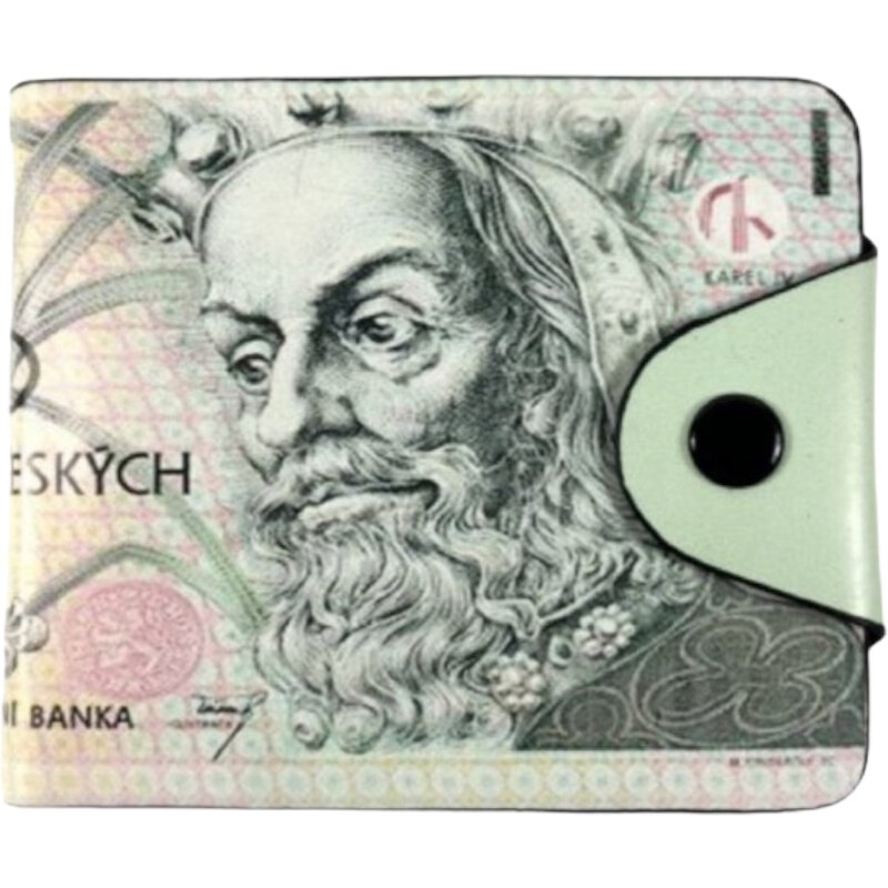 Swifts Peněženka s motivem bankovky 100Kč 702