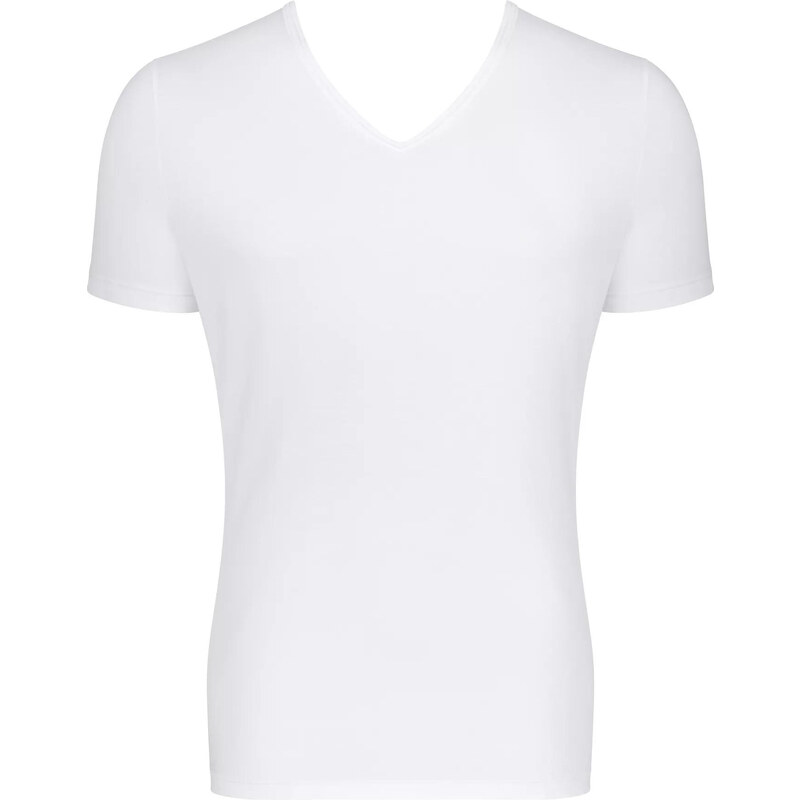 Pánské tílko GO Shirt V-Neck Slim Fit - WHITE - bílé 0003 - SLOGGI