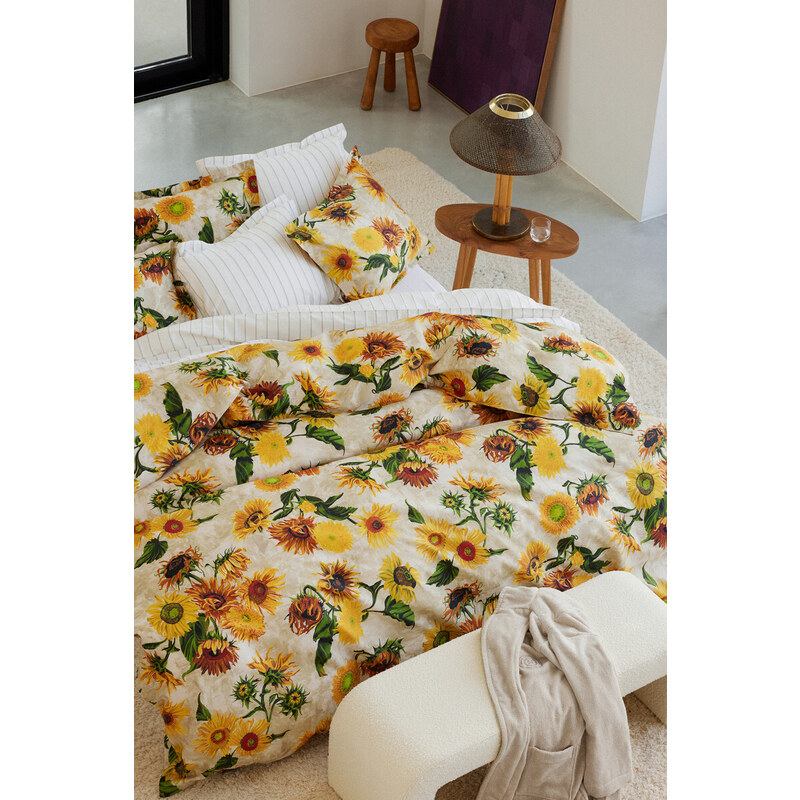 POVLEČENÍ GANT SUNFLOWER PRINT DOUBLE DUVET 200X220 žlutá 200x220