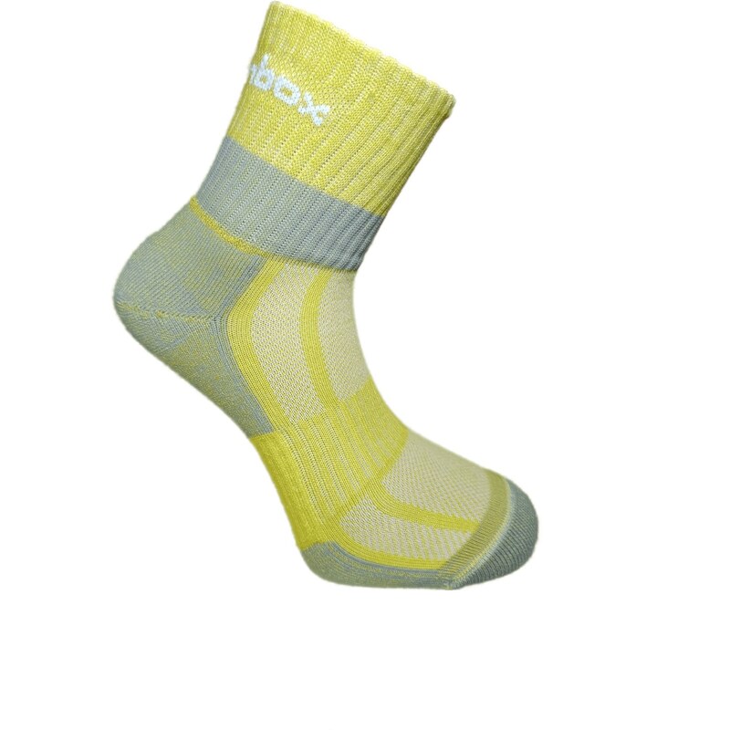 BX-BUFFALO bambusové EXTRA funkční ponožky Bambox žlutá 35-38