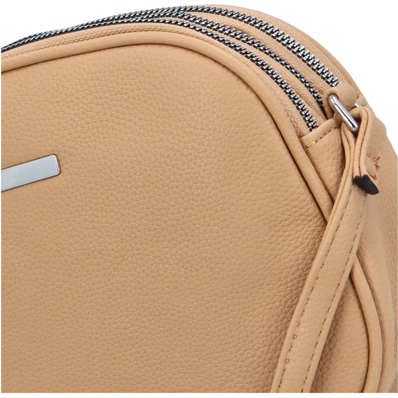 Dámská crossbody kabelka camel - Maria C Vilena Camel