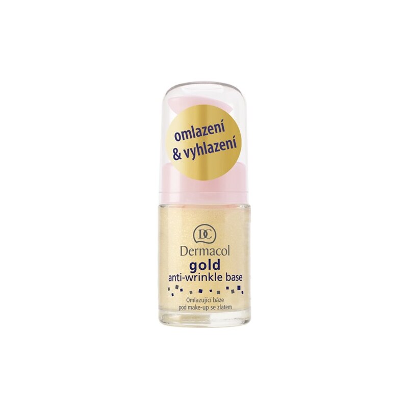 Dermacol Omlazující báze pod make-up se zlatem (Gold Anti-Wrinkle Base) 15 ml