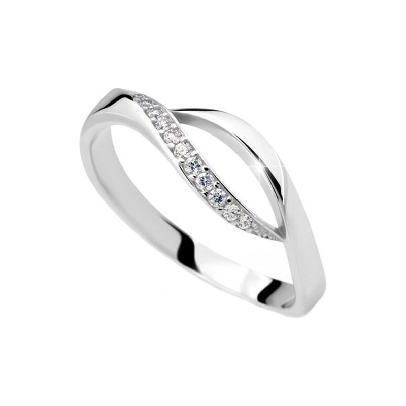 Danfil Jemný prsten s diamanty DF2346b