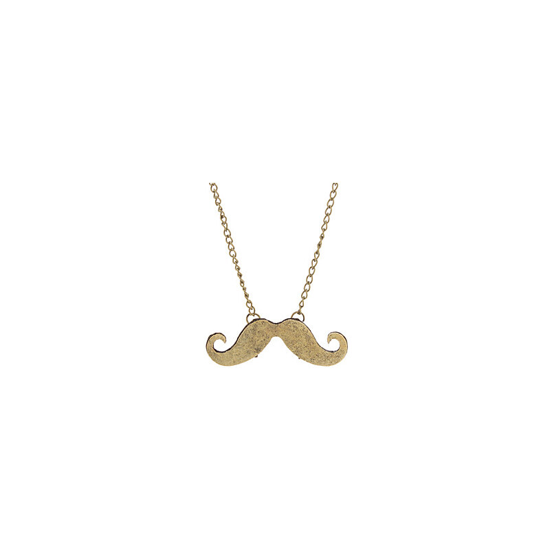 LightInTheBox Bronze Chic Mustache Necklace