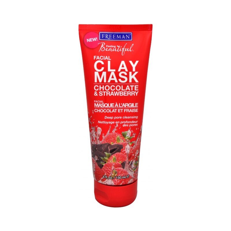 Freeman Detoxikační pleťová maska s čokoládou a jahodou (Facial Detoxifying Mask Chocolate & Strawberry) 150 ml