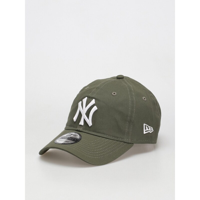 New Era League Essential 9Twenty New York Yankees (olive/white)zelená