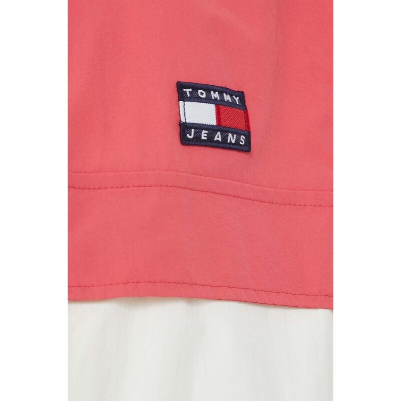 Vesta Tommy Jeans růžová barva