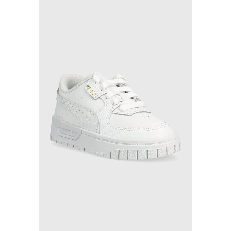 Dětské sneakers boty Puma Cali Dream Lth PS bílá barva