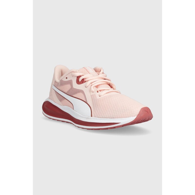 Dětské sneakers boty Puma Twitch Runner Jr růžová barva