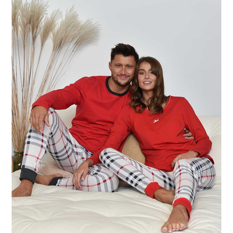 Pánské dlouhé pyžamo Italian Fashion Andros