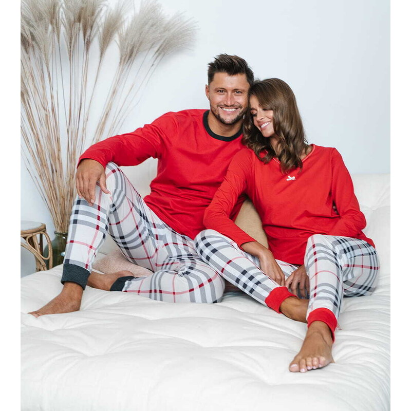 Pánské dlouhé pyžamo Italian Fashion Andros