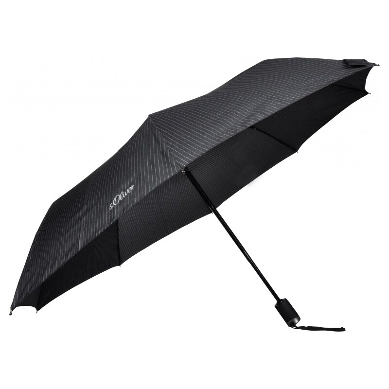 s.Oliver Pánský skládací plně automatický deštník X-PRESS - proužek 746167SO-3