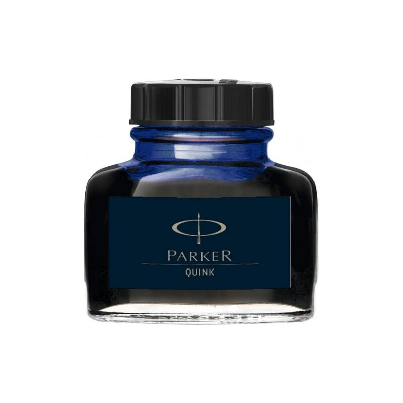 Parker Lahvičkový inkoust Quink - modročerný 1501/0709500