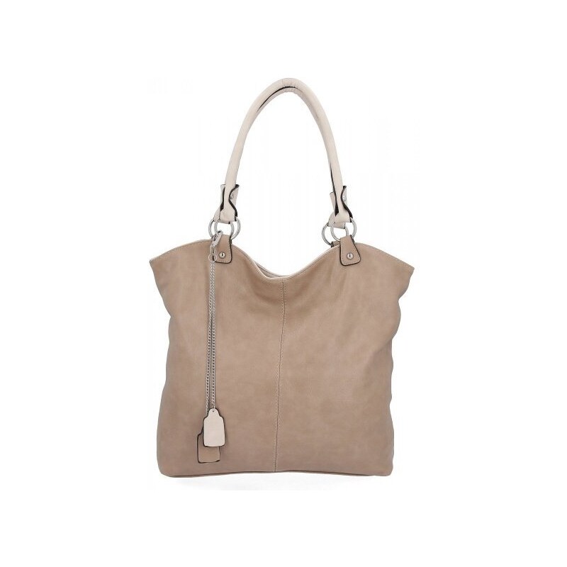Dámská kabelka shopper bag Hernan tmavě béžová HB0150