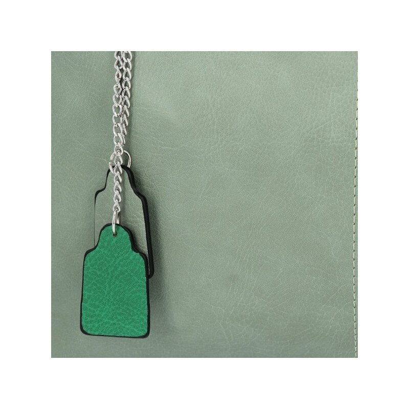Dámská kabelka shopper bag Hernan světle zelená HB0150