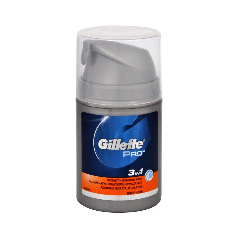 Gillette Balzám pro okamžitou hydrataci Pro 3v1 SPF 15 (Instant Hydration Balm) 50 ml