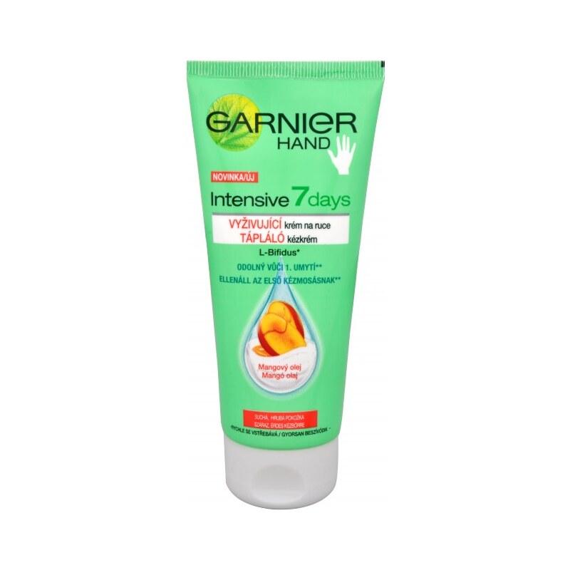 Garnier Vyživující krém na ruce s mangovým olejem (Intensive 7days) 100 ml