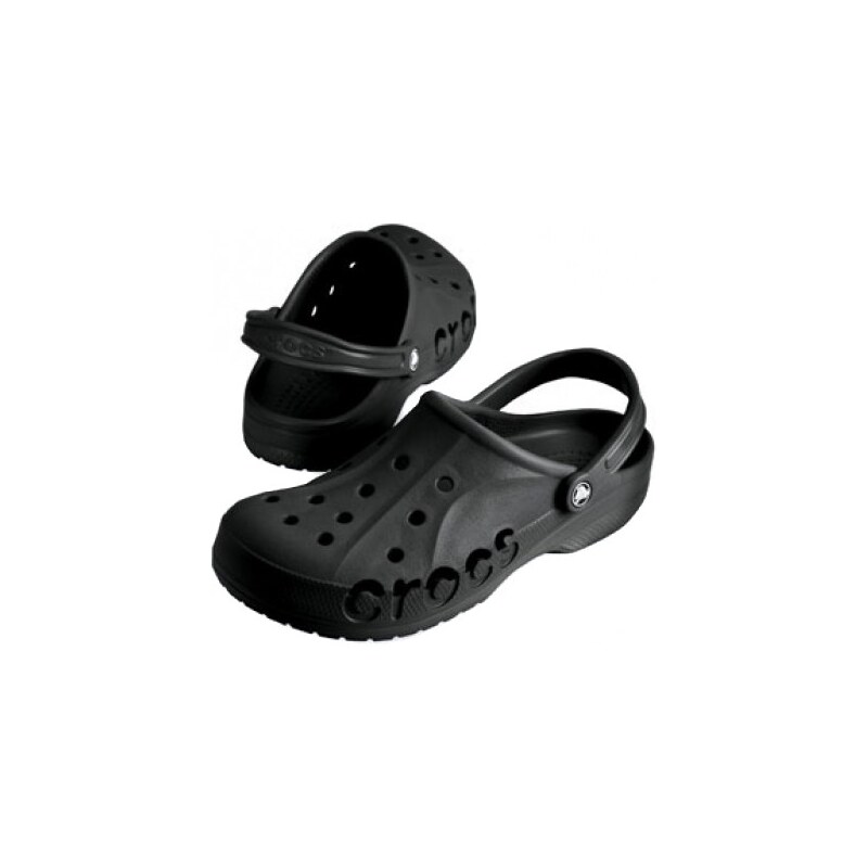 Crocs Černé pantofle Baya Black 10126-001
