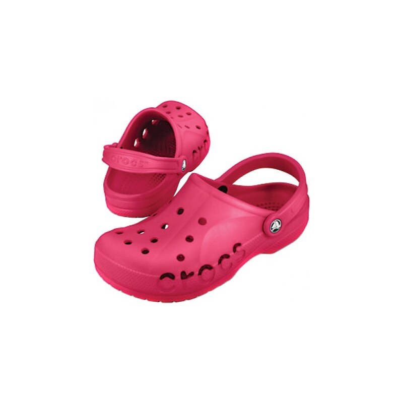 Crocs Fuchsiové pantofle Baya Raspeberry 10126-652