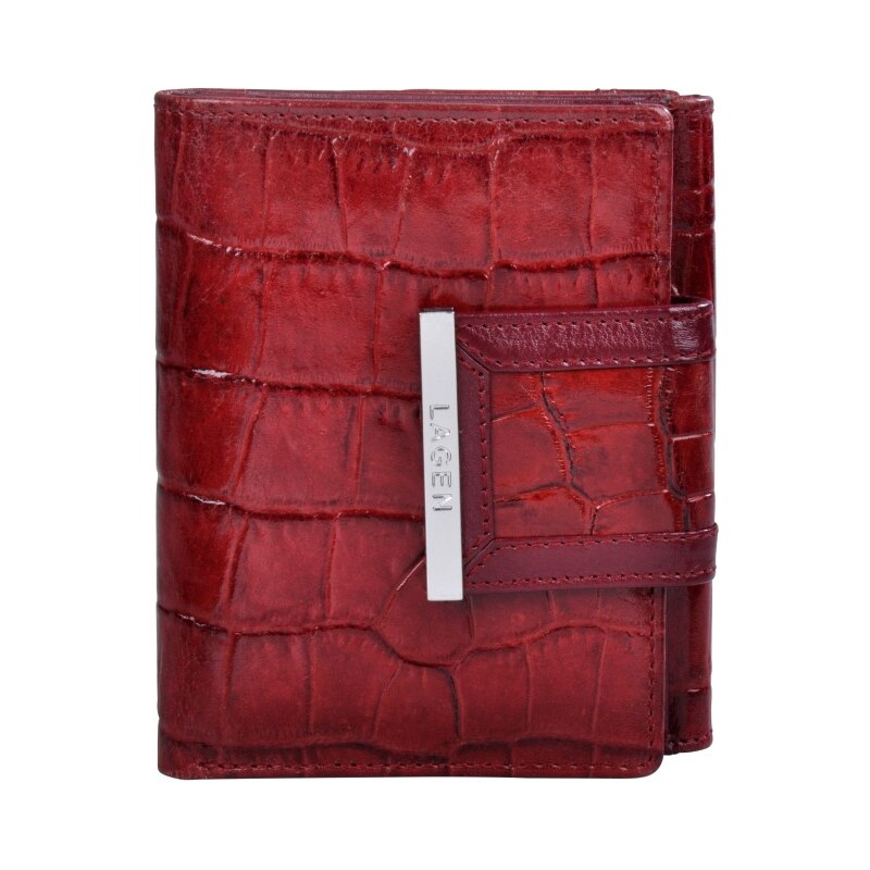 Lagen Dámská červená kožená peněženka Red 61175-2