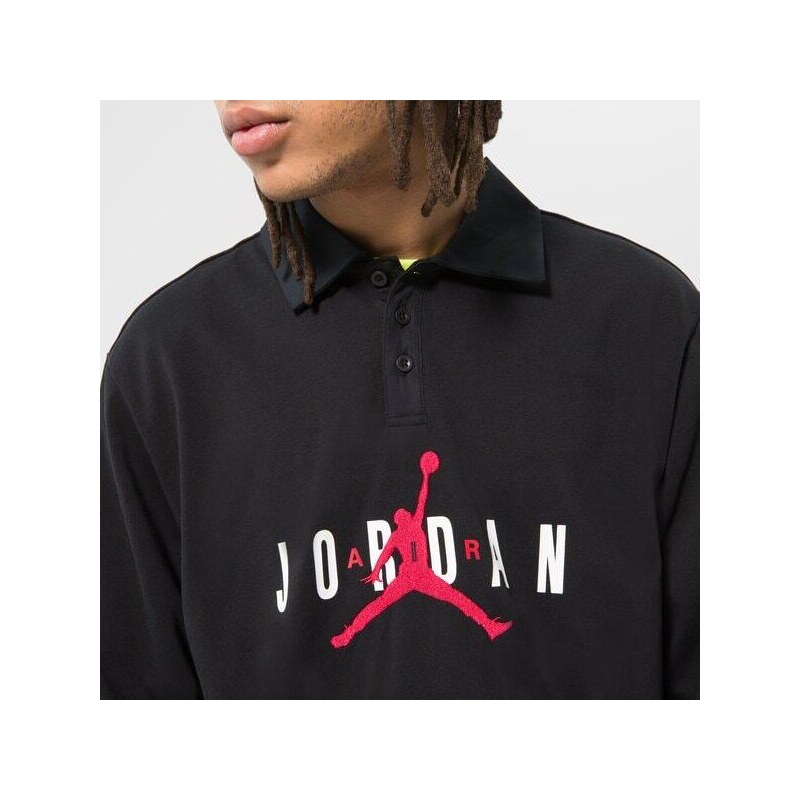 Jordan Tričko M J Ess Rugby Top Muži Oblečení Polo trika a trička DV7654-010