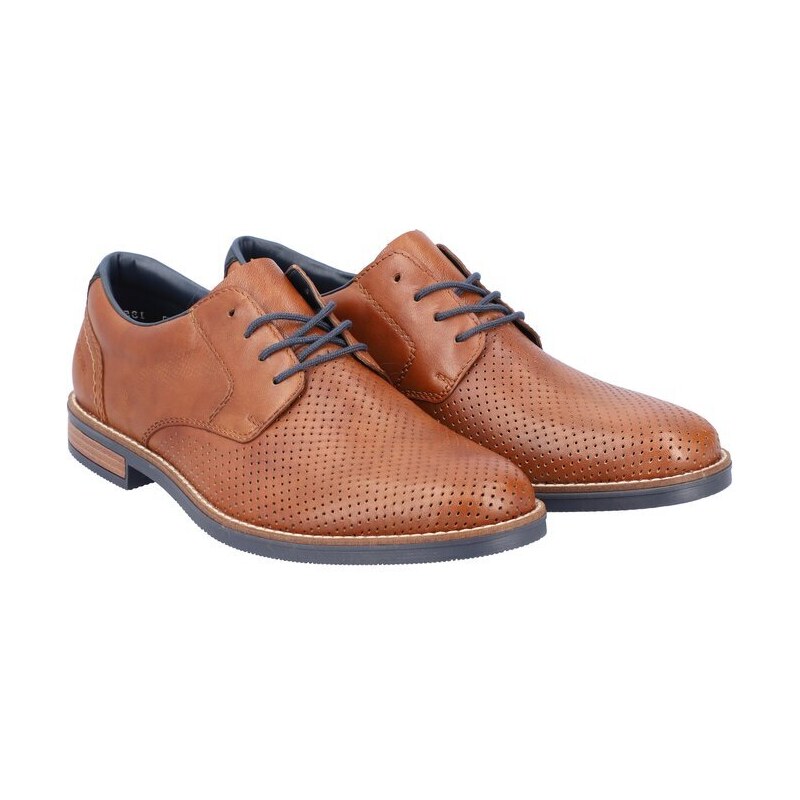 Elegantní polobotky Rieker 13507-22 hnědá