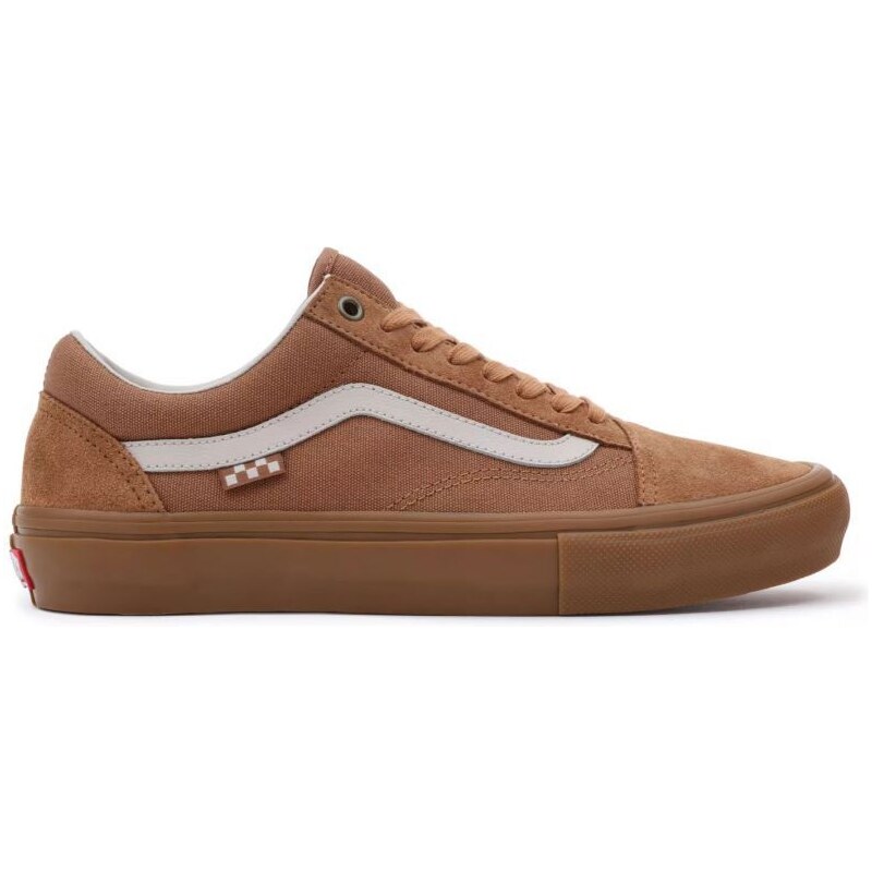 BOTY VANS Skate Old Skool - hnědá -