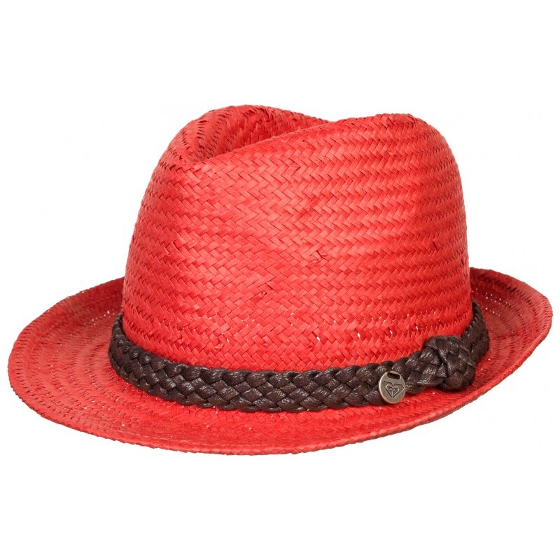 Roxy Slaměný klobouk Mister Sunshine Washed Red ERJHA00013-RNE0 S