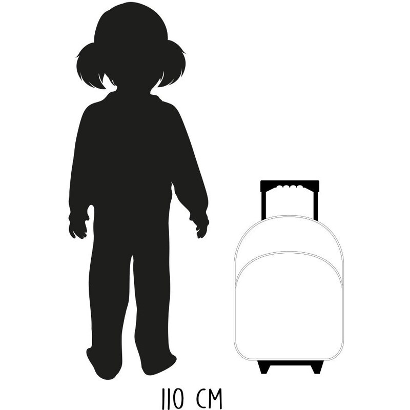 Vadobag Dětský / dívčí cestovní batoh na kolečkách / trolley Kouzelná beruška - Miraculous Ladybug - 8L