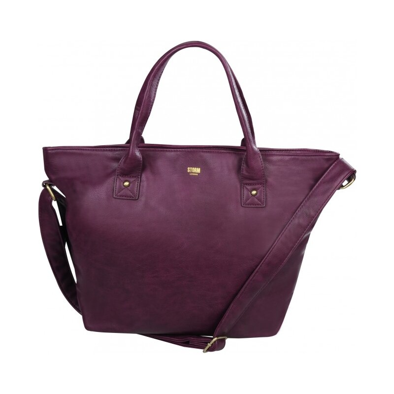 Storm Elegantní kabelka Dulwich Shoulder Bag Berry Purple STAHBG07B