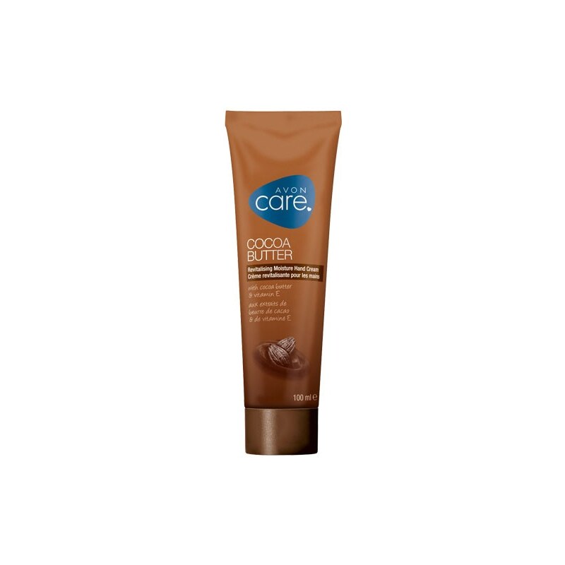 Avon Revitalizační hydratační krém na ruce s kakaovým máslem a vitamínem E Care 100 ml