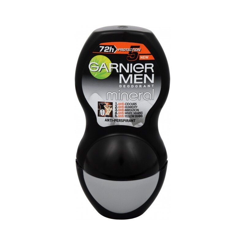 Garnier Minerální deodorant Non-stop 5 Protection 72h Roll-on pro muže 50 ml