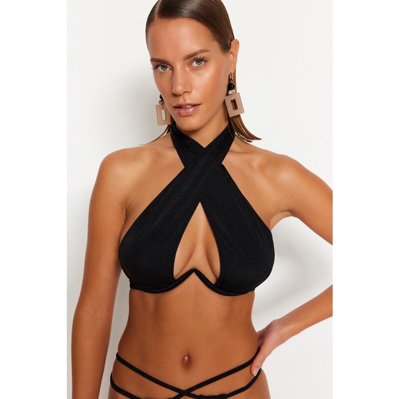 Bikiny vrchní díl Trendyol Tie detailed