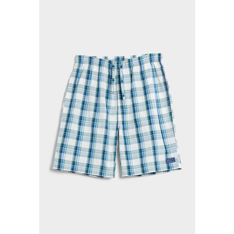 PYŽAMOVÉ ŠORTKY GANT CHECK PAJAMA SHORTS modrá M