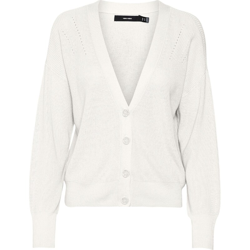 VERO MODA Kardigan New Lexsun bílá