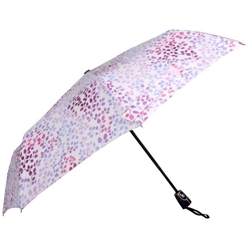 Doppler Dámský skládací plně automatický deštník Summertime Magic Fiber - růžový 7441465S-1