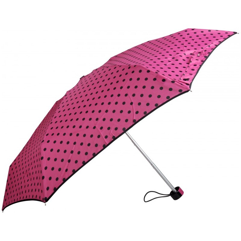 Doppler Dámský skládací mechanický deštník Lolita Mini - fuchsiový 710165D-2