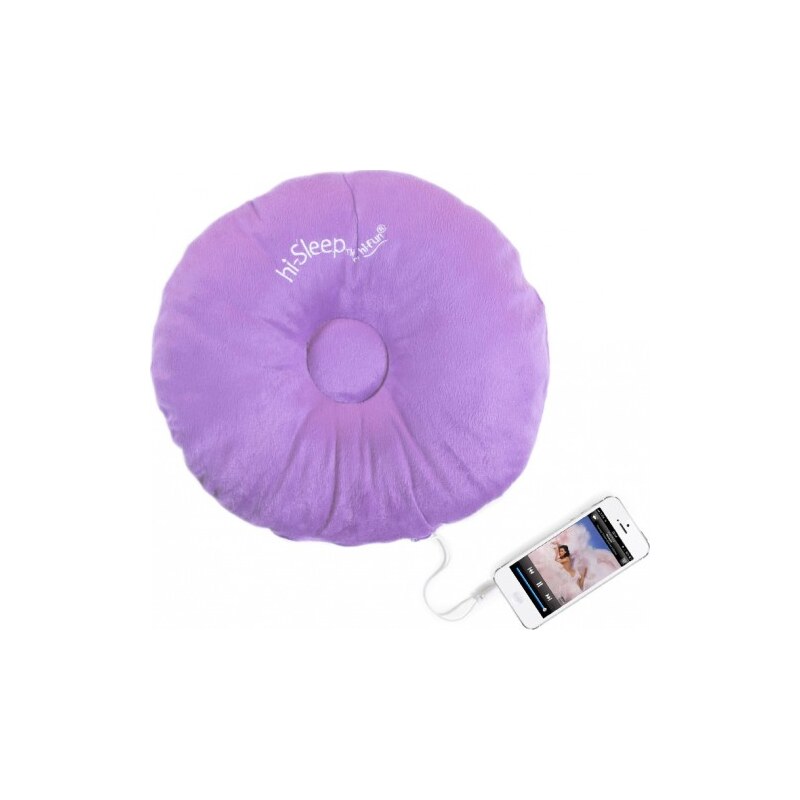 Hi-Fun Polštář s reproduktorem Hi-Sleep Light Violet