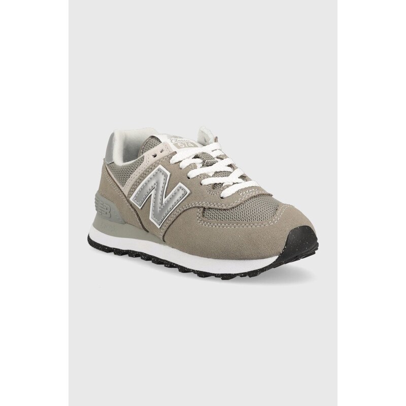 Sneakers boty New Balance WL574EVG šedá barva, WL574EVG-EVG