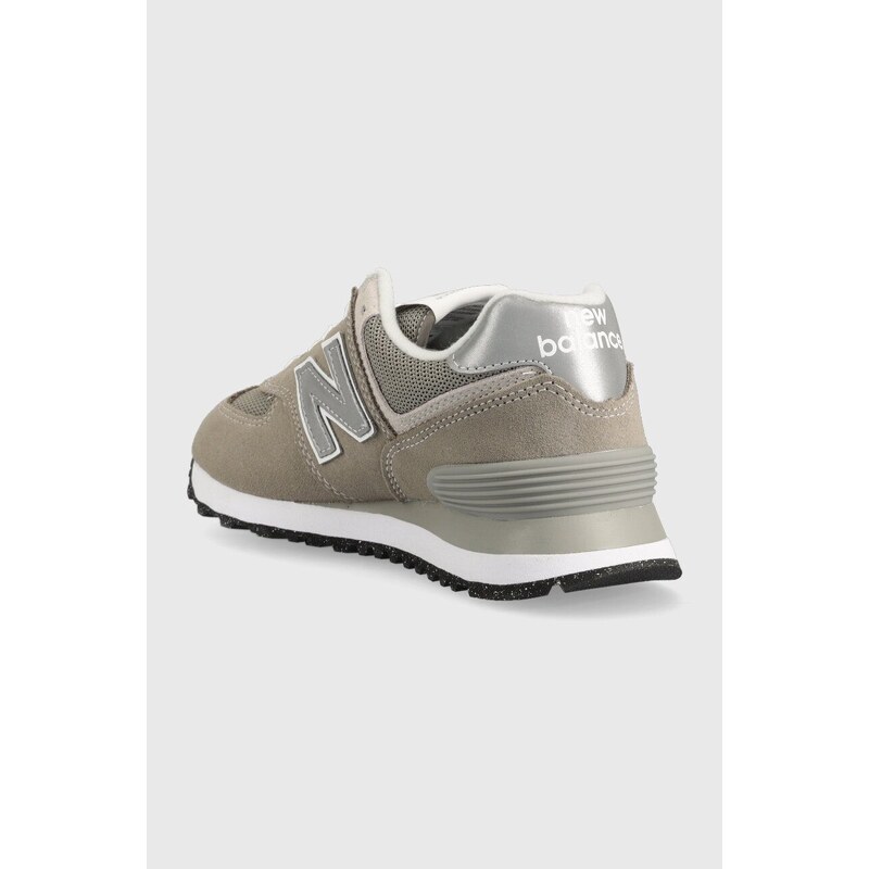 Sneakers boty New Balance WL574EVG šedá barva, WL574EVG-EVG