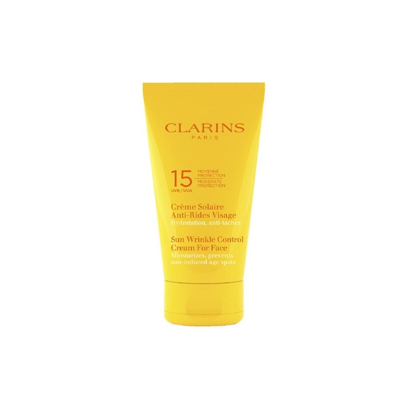 Clarins Opalovací krém proti vráskám UVA/UVB 15 (Sun Wrinkle Control Cream For Face ) 75 ml