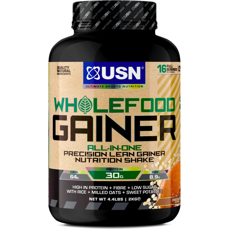 Proteinové prášky USN All-In-One Wholefood Gainer (čokoláda 2kg) wfg001