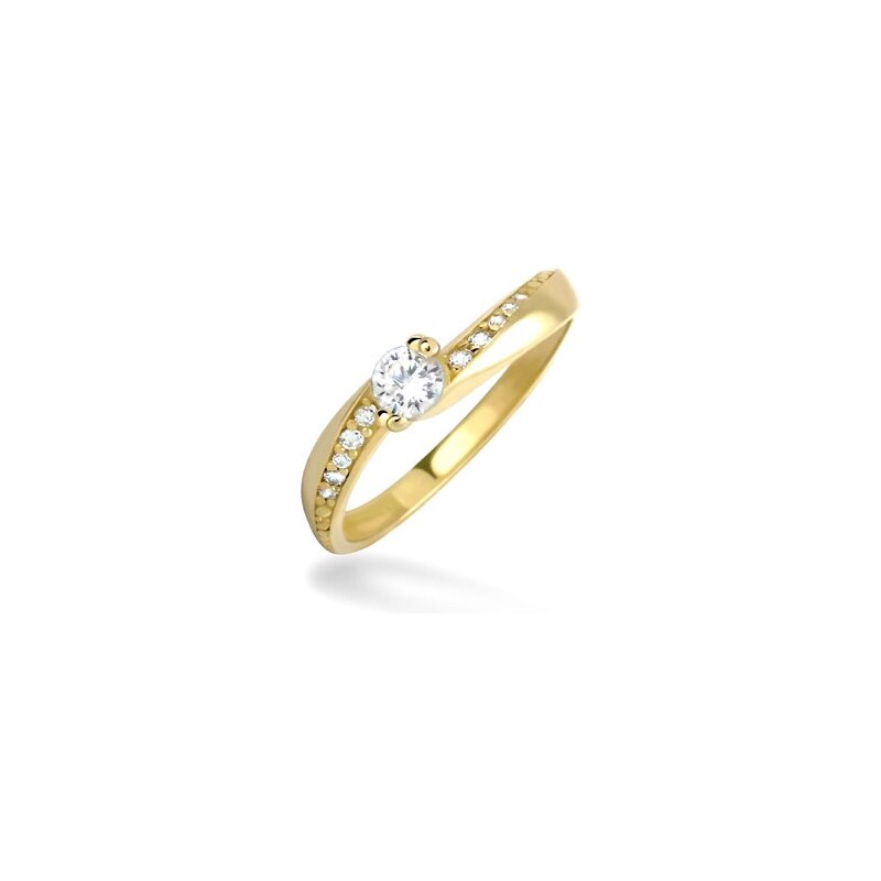 Brilio Dámský prsten s krystaly 229 001 00449