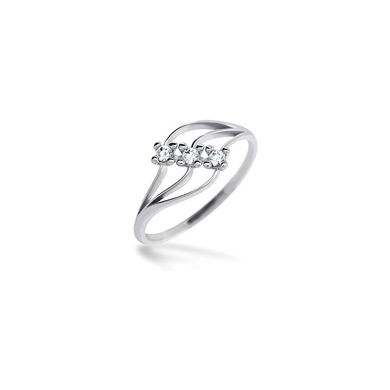 Brilio Dámský prsten s krystaly 229 001 00546 07 - 1,25 g