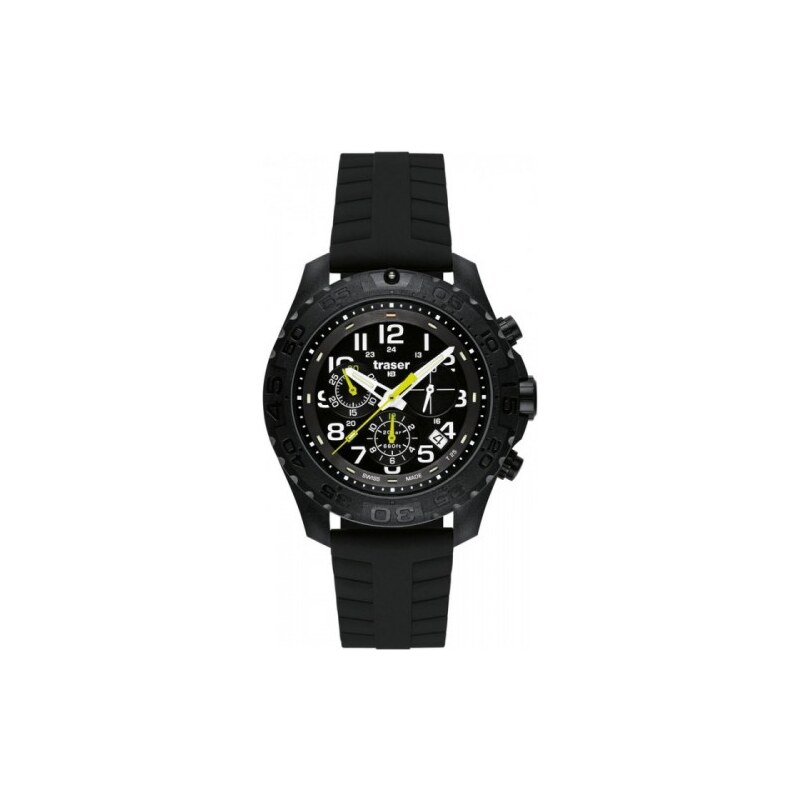 Traser Military Outdoor Pioneer Chronograph Silicone