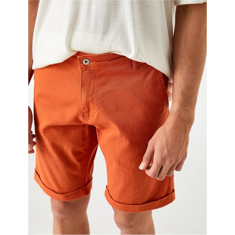 Koton Gabardine Chino Shorts