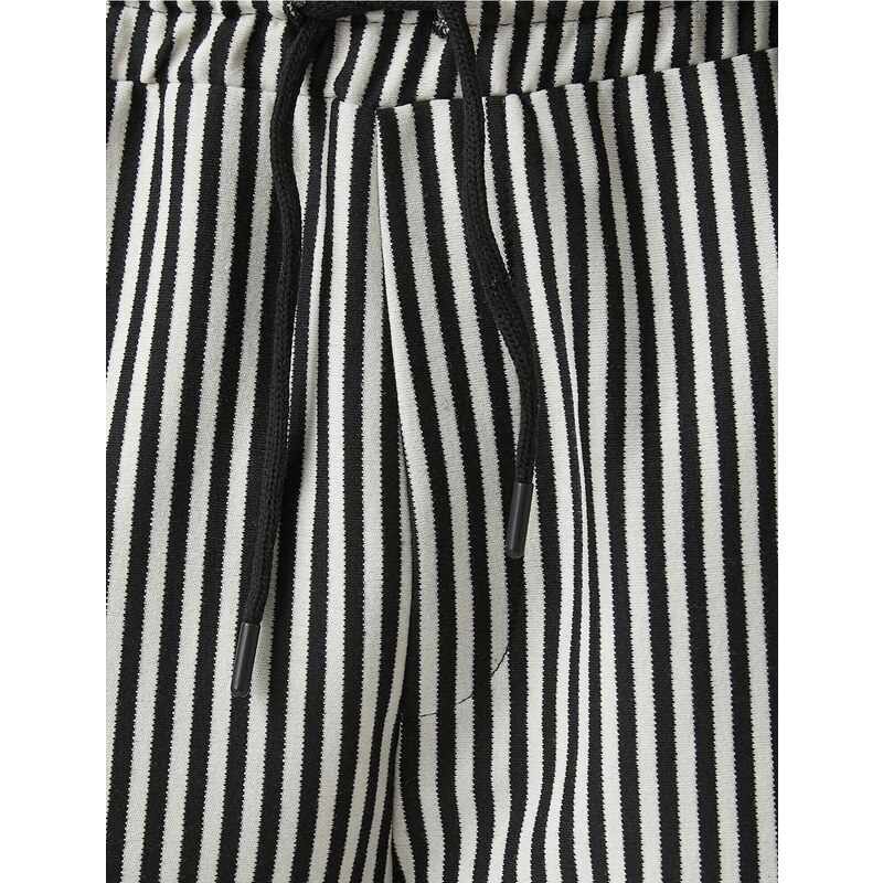 Koton Slim Fit Striped Shorts