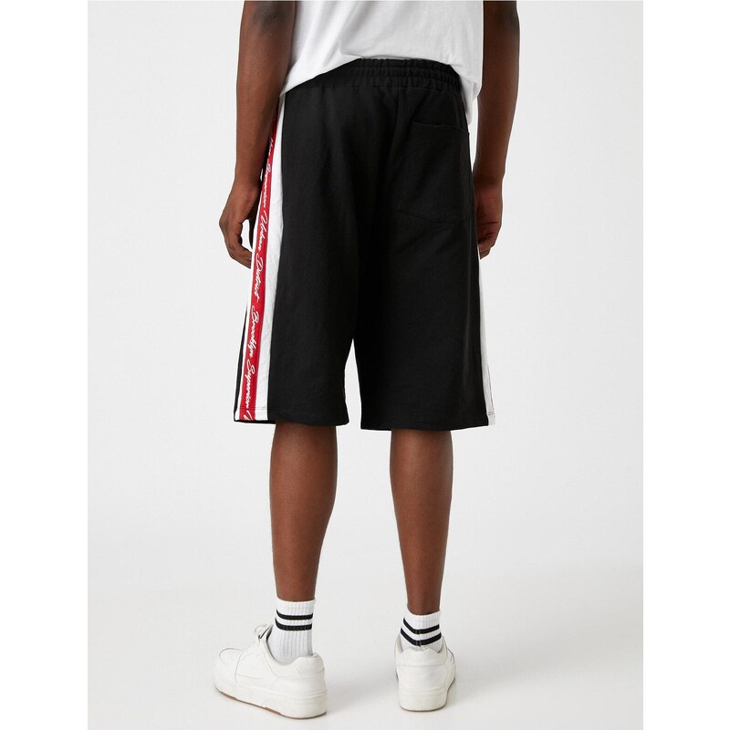 Koton Printed Basketball Shorts